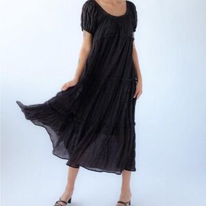 &Merci Ruffle Tiered Maxi Dress